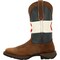 Durango Men's Western Boot, 7.5 M, Leather, 12 in H, Bark Brown DDB0346 - alternate 4